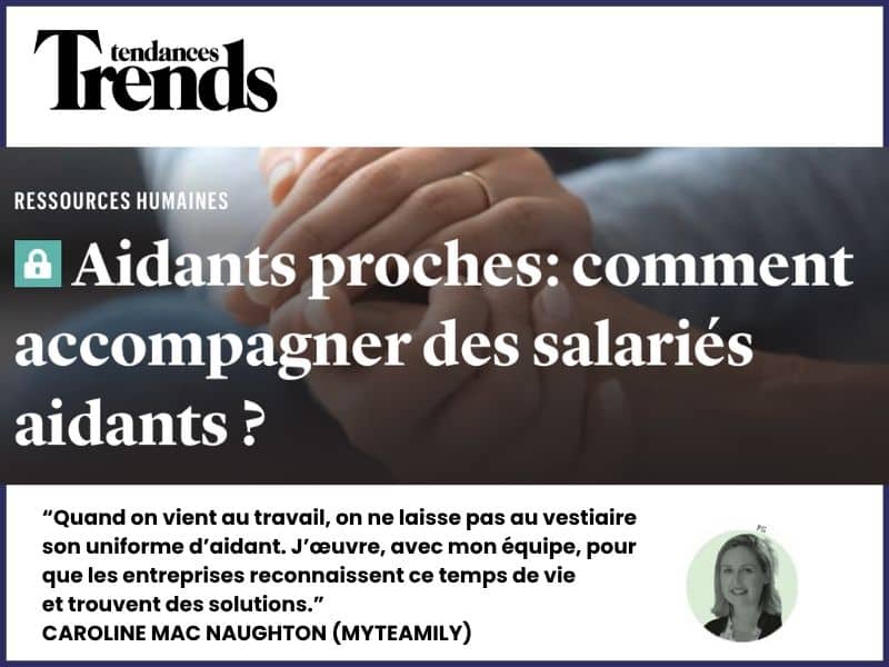 Myteamily caroline mac naughton interview belgique Trends tendances