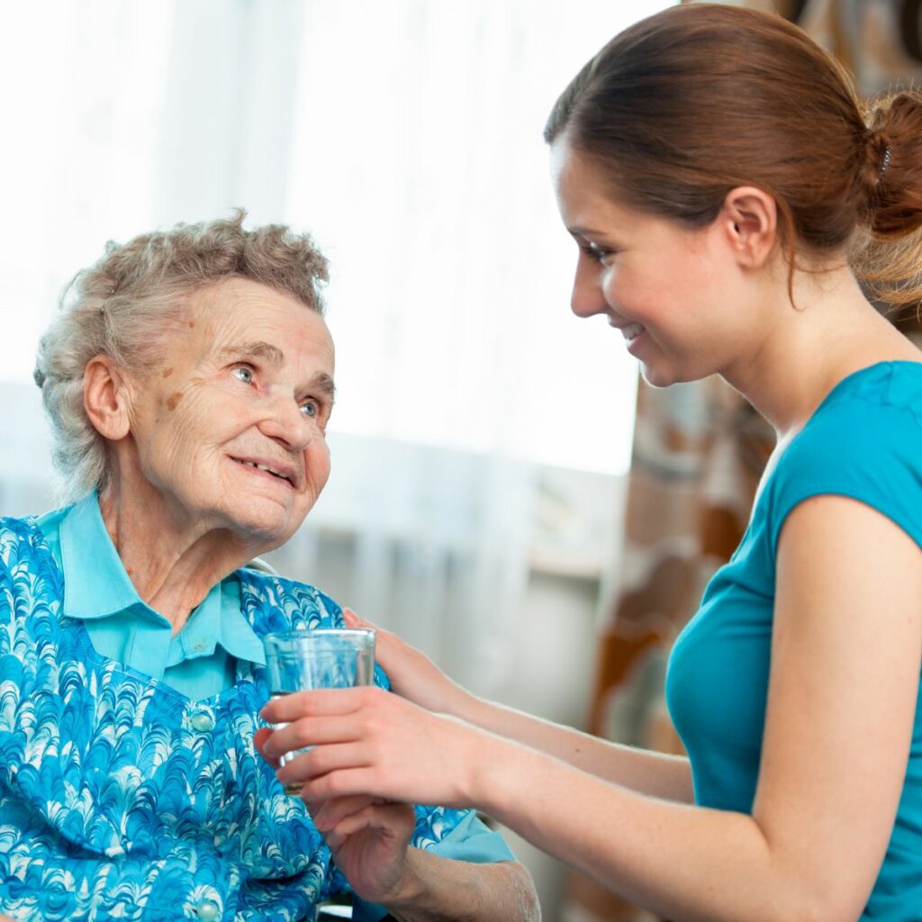 salarié aidant et personne âgée